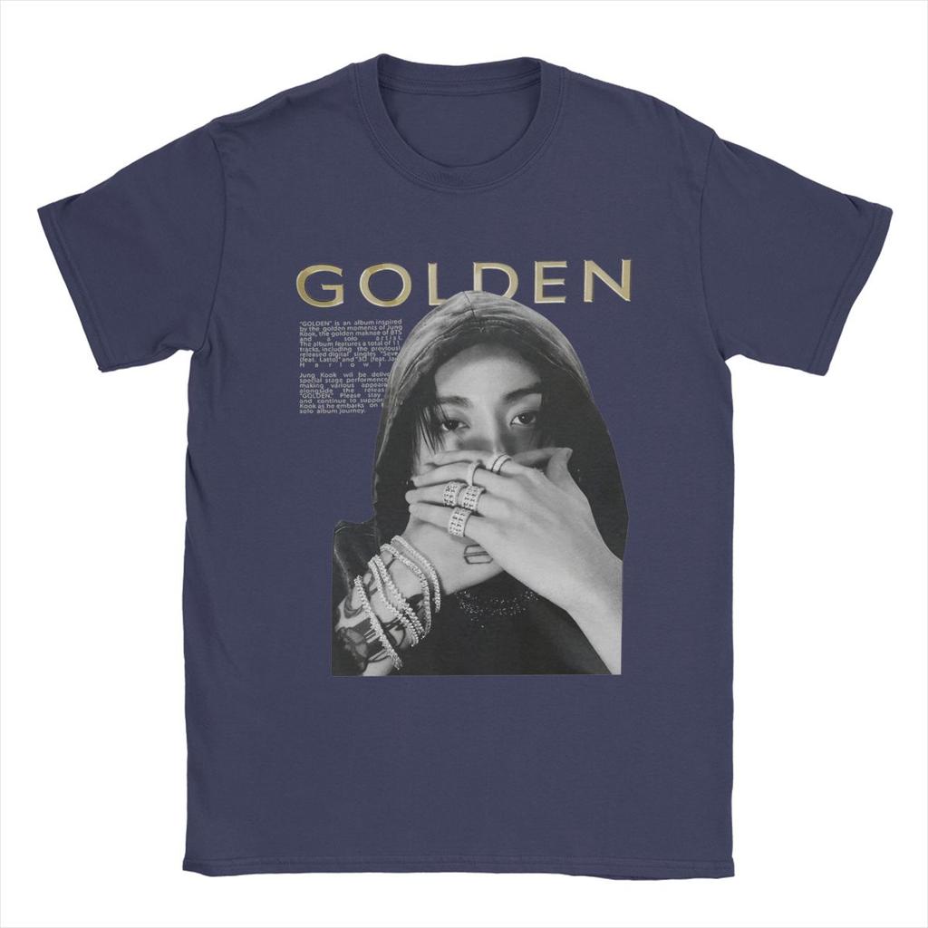 J-Jungkooked T-Shirts Men Vintage 100% Cotton Tee Shirt Round Neck Short Sleeve T Shirt Birthday Present Clothing