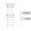 Levron Gymnastics Ladder Grey