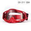 Adjustable Nose Pad Motorcycle Goggles Helmets Windshield Protection UV400 Sport Riding Eyewear
