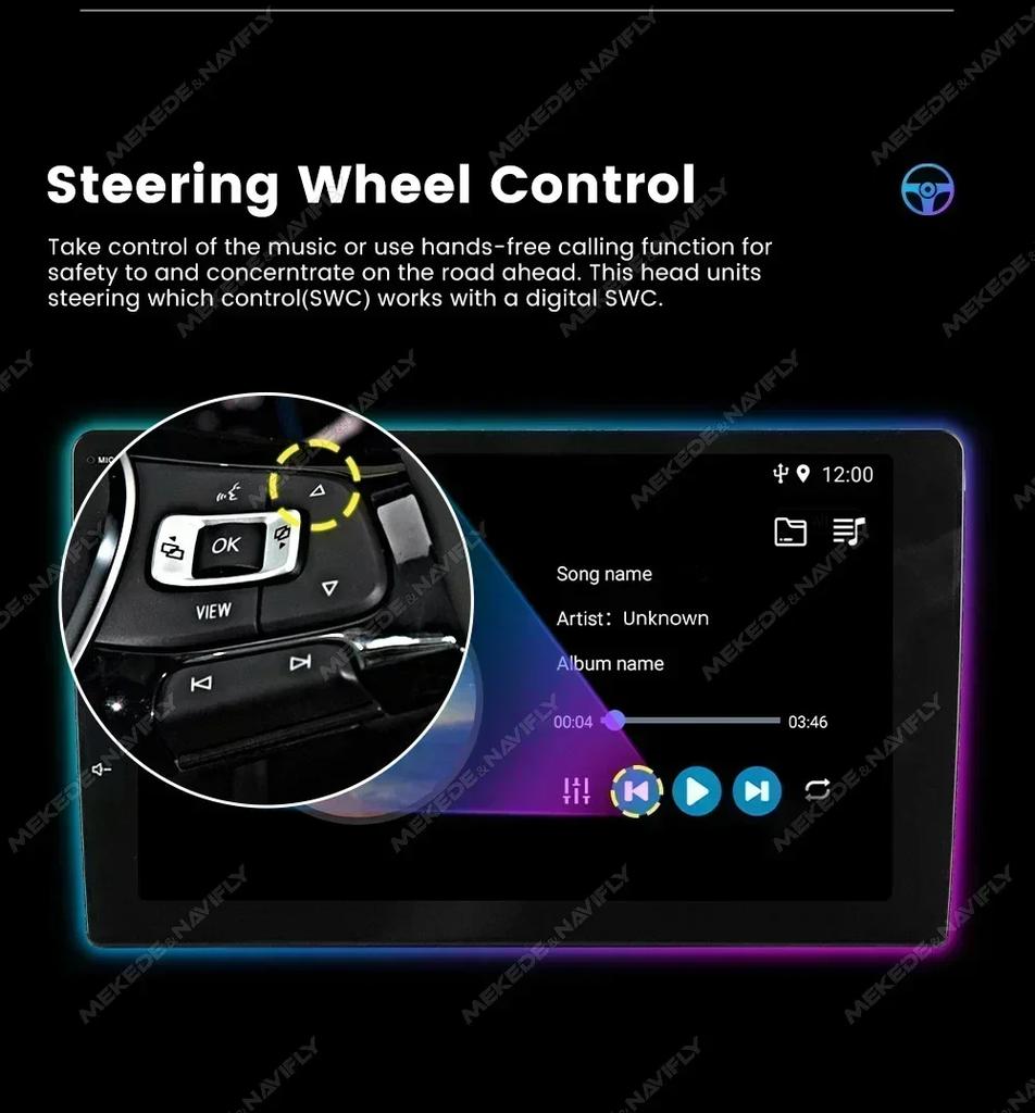 Android 14 Car Radio 2Din Multimedia Video Player for Toyota RAV4 Rav 4 2001-2006 Carplay Autoradio Navigation GPS HeadUnit WIFI