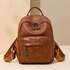 A Fashionable and Casual Soft Small Backpack for Women