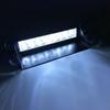 8 LED Universal Car Strobe Light Flasher Vehicle Windshield Flashing Warning Signal Lamp Red Blue Police Emergency Lights 12V