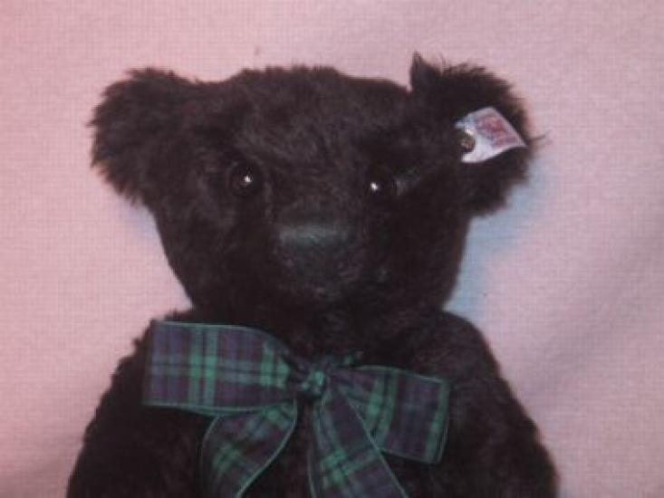 Steiff UK Limited ЧАСЫ Музыкальное издание 2006 года «ЧЕРНЫЙ МЕДВЕДЬ»