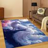 Viking Wolf Fenrir Cartoon Carpet Rug for Bedroom Living Room Sofa Playroom Doormat Home Decor,Kid Game Area Rug Non-slip Gift