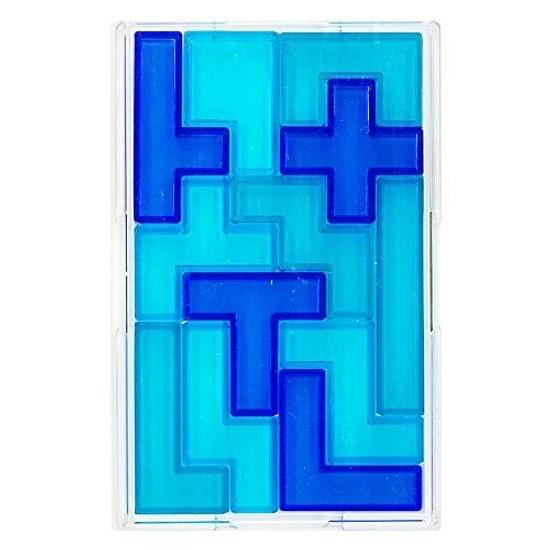 Tenyo Pentomino Brain Block Puzzle that can be played forever Difficulty Level 2 beginners intermediate players Total 2339 combinations Stretch TBB-02