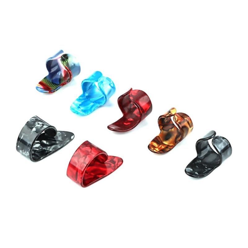 7 шт. Медиаторы для гитары Напальчники Медиаторы для электрогитары Медиаторы для укулеле Медиаторы для гитары