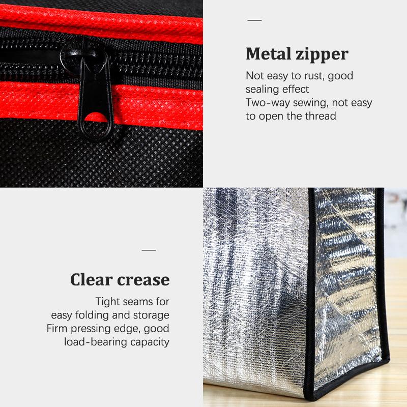 Изолированная термосумка-холодильник, прохладные обеды, продукты, напитки, коробки для хранения напитков, пикник