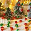 Рождественские гирлянды-колокольчики, водонепроницаемые светодиодные гибкие рождественские украшения, праздничные гирлянды-огоньки, гирлянды-колокольчики для стола