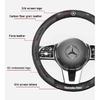 Чехол на руль из 6D углеродного волокна и кожи для Mercedes Benz AMG E200 W210 W203 W124 W204 W211 W123 W205 W212 W203 C200 E350
