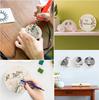 Plywood wheels 10 cm Wooden wheels 100 pcs.
