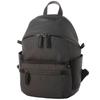 [Isaac] backpack [Nylon taffeta x recycled leather] daily mini backpack ladies 2002705 Dark gray (15)