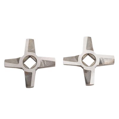 2 шт. лезвия для мясорубки универсальные из нержавеющей стали сменные ножи для мясорубок