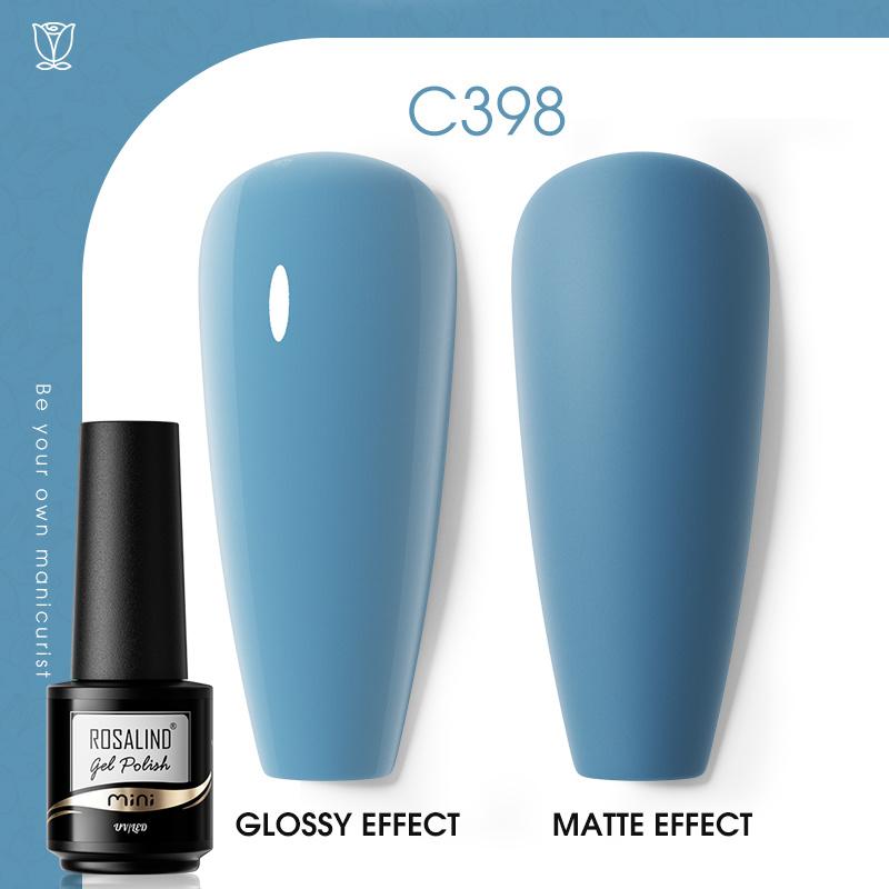 ROSALIND Nail Gels 109 Color Nail Polish Gel Varnish Semi Permanent Gel Nail Polish Soak Off UV Gel Polish Manicure Art Gel For Nail Art Design