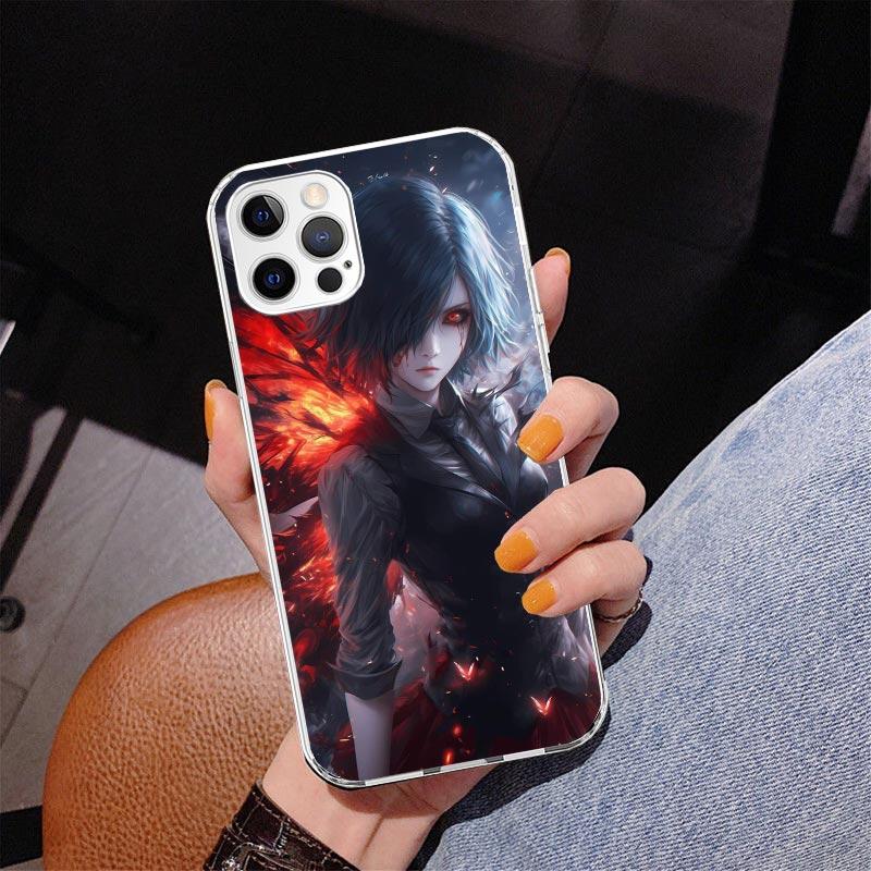 G-Ghoul Tokyo Touka Kirishima Phone Case For iPhone 13 12 Mini 11 Pro Max XS XR X SE 7 8 Plus 5S 5 6S 6 Gift Print Cover Fundas