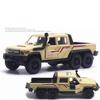 Модель автомобиля Toyota LC-6X6 в масштабе 1/32, сплав ABS, материал, игрушечный автомобиль из сплава, высокая имитация, прочный, яркий цвет для подарков