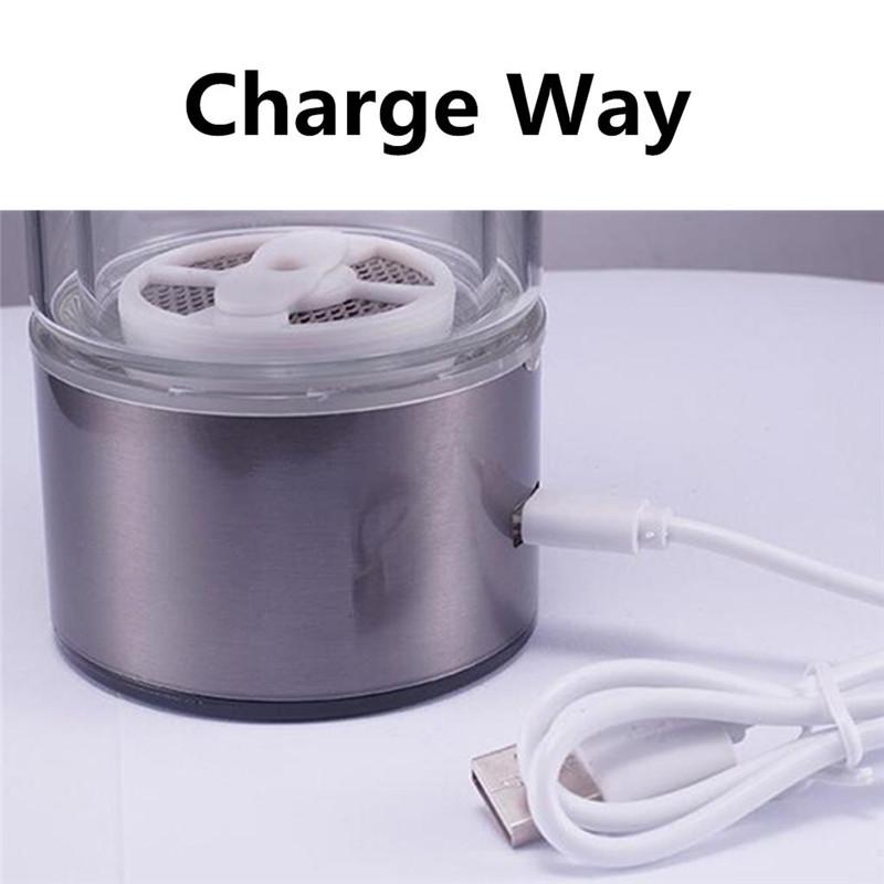 Бутылка для воды, обогащенная водородом, чашка, генератор водорода, опреснитель воды 800-1200PPB