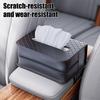 Car Tissue Box Large Rectangle PU Leather Home Supplies with Elastic Bands Tissue Box Holder for Home Desk Offices Table Dresser