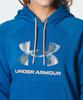 Худи UA RIVAL FLEECE С ПРИНТОМ Varsity Blue L [Under Armour]