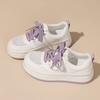 2025 Summer Little White Shoes Women's Versatile Mesh Breathable Thick-soled Muffin Thin New Explosive Casual Dad Sports Shoes