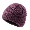 Windproof Beanie Cap Thickned Pullover Hats Fashion Knitted Hat  for Women