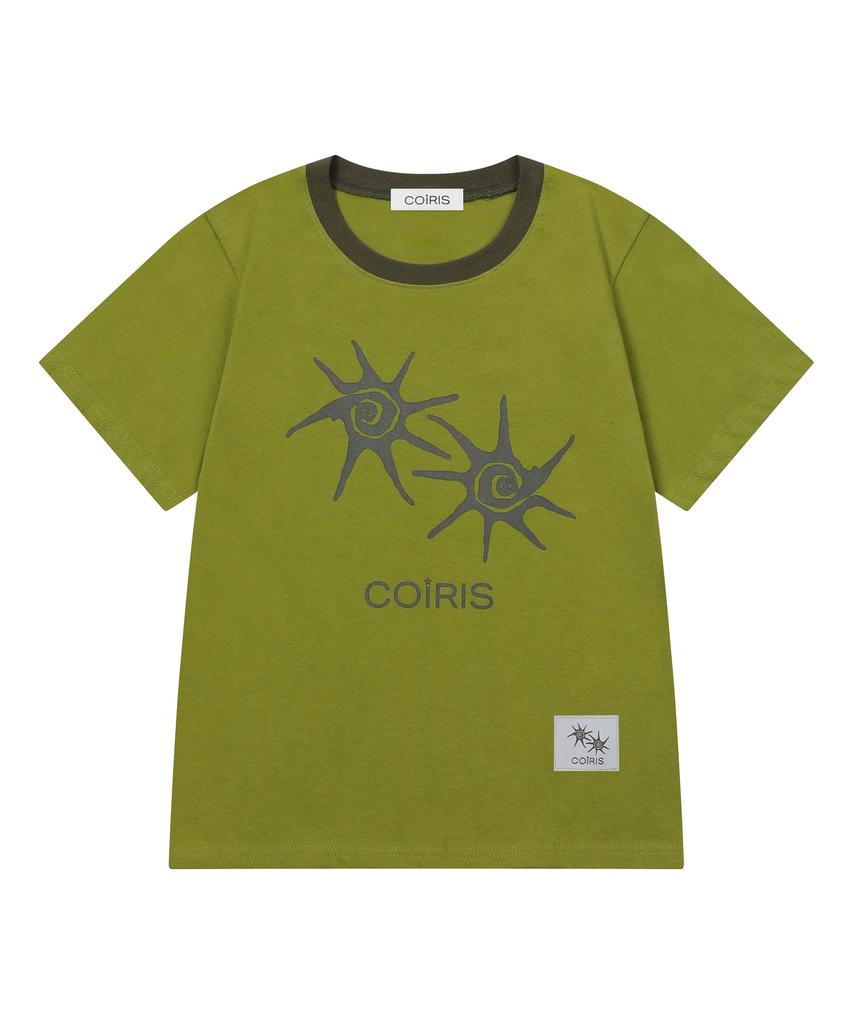 Koiliseu Soluna Футболка с коротким рукавом Color Block Унисекс (13 цветов)