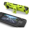 Protective Case for Steam Deck, Silicone Cover Skin Shell with Kickstand for Game Console Accessories, Shock Absorption and Scratch Resistant Design