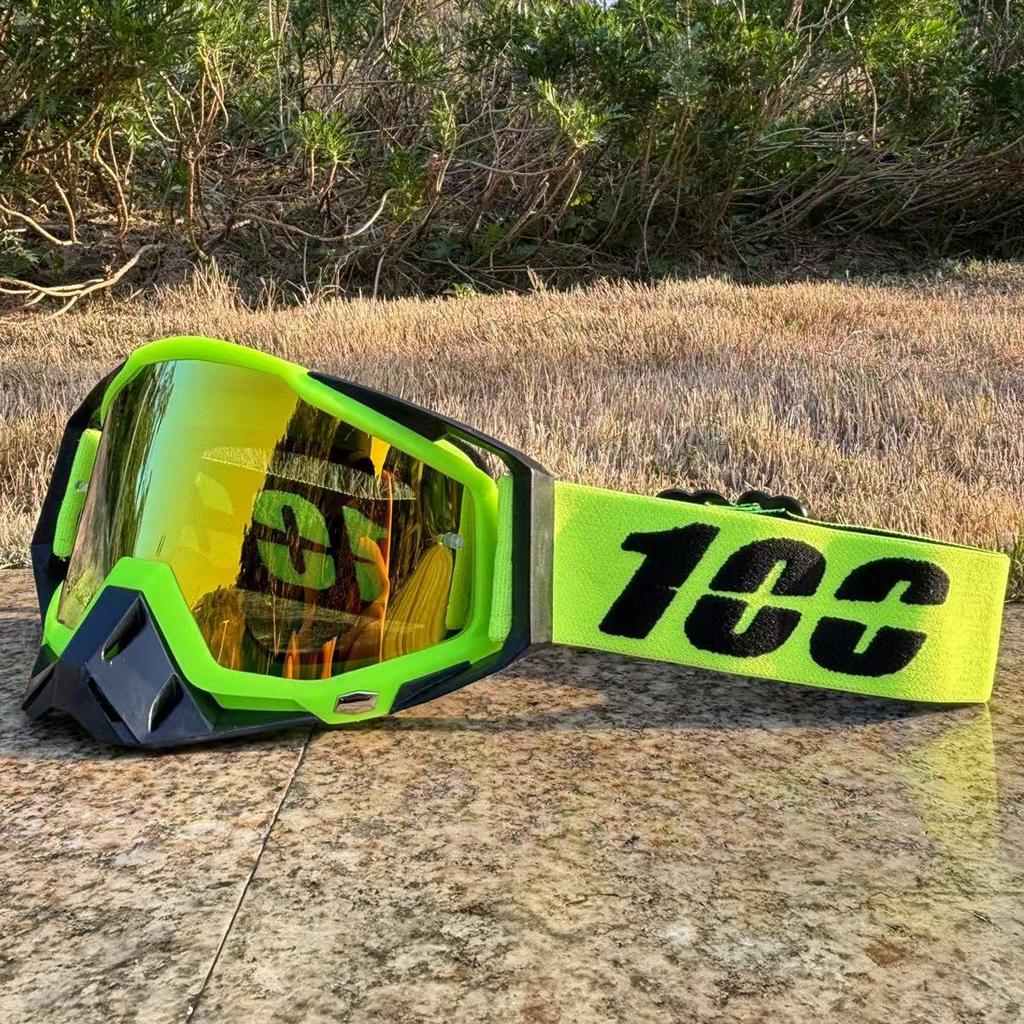 Hot 100 Motorcycle Glasses Goggles Motocross Goggles Helmet MX Moto Dirt Bike ATV Ski Outdoor Sports Glass Scooter Googles Mask