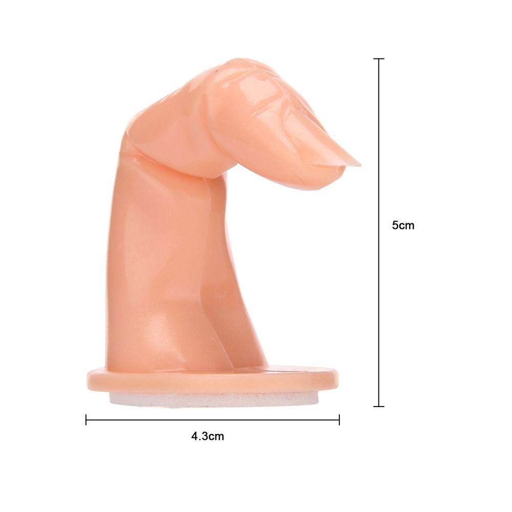 Модель Дисплей Тренажер Инструменты Пластиковый Поддельный Палец Акриловый Гелевый Накладной Руки Инструмент Для Обучения Искусству Ногтей
