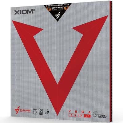 XIOM Vega Asia DF Черный MAX 10551 Накладка для настольного тенниса инвертированная мягкая,