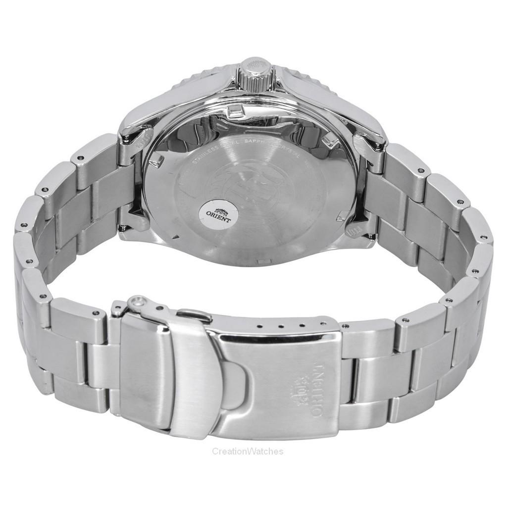 Orient Спортивные мужские часы Kamasu Mako III из нержавеющей стали с синим циферблатом, автоматические дайверские часы RA-AA0818L19B 200M