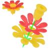 10Pcs Hummingbird Feeder Replacement Flowers Layer Install Design Easy To Double Flower-Shaped Bird Feeder