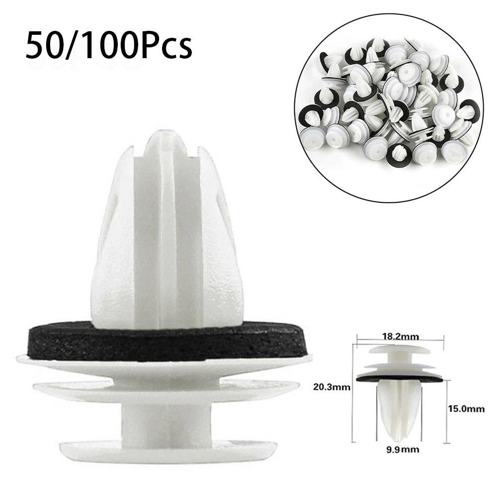 50/100pcs Auto Vehicle Door Panel Clip Retainer Fastener for BMW E34 E36 E38 E39 E46 M3 M5 Z3 X5