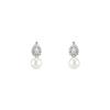 JYDDM 925 Pearl One-Touch Earrings