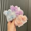 Pearl Yarn Bow Hairpin: Princess Hair Accessories for Girls & Babies