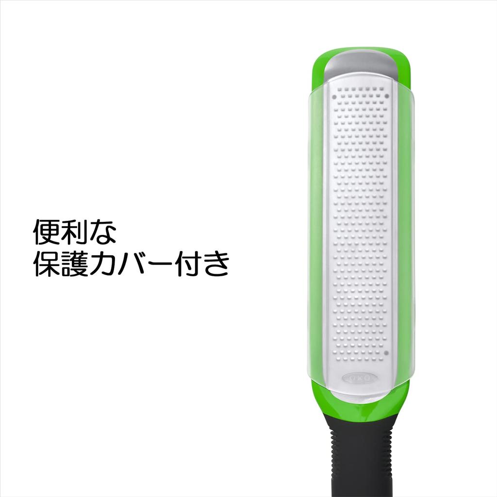 Терка OXO Grater Etching Zester Dishwasher Dryer Совместимость Зеленый Имбирь Чеснок Шоколад Сыр Цитрусовые
