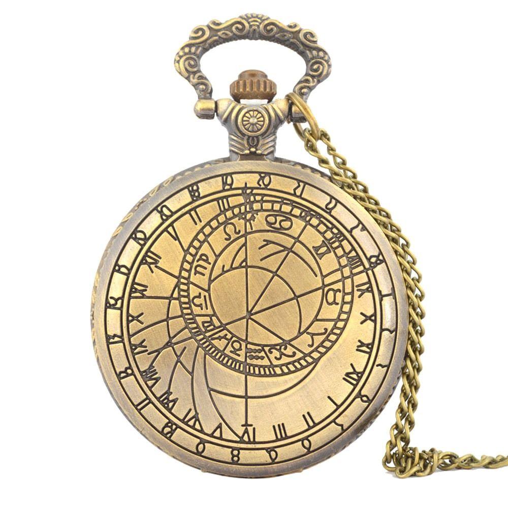 For Women Quartz Vintage Steampunk Pocket Pocket Watch Fob Watches