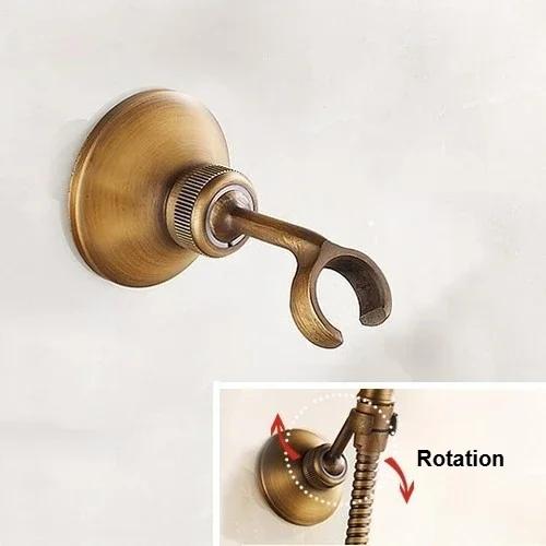 Antique Handheld ShowerHead Shower Accessories Household Bathroom Shower Head European-style All-copper Shower Spray