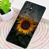 Летний чехол для телефона из ТПУ с подсолнухом для Samsung Galaxy note 10 pro S26 S25 S24 S23 S22 Ultra Plus S21 FE S20 Ударопрочный чехол