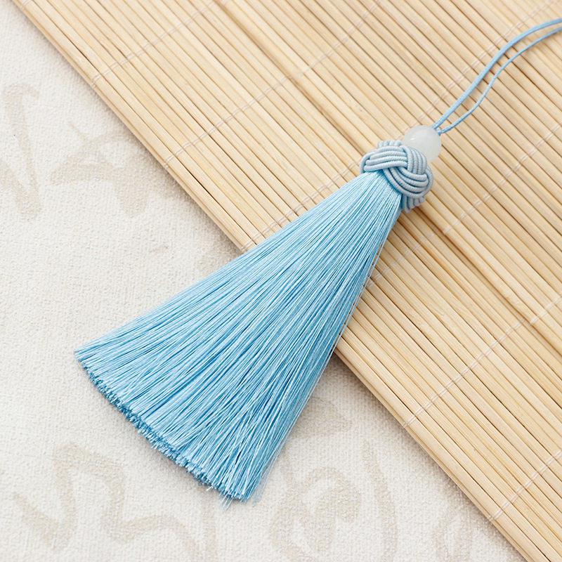 10cm Thick Pineapple Tassel Ornament with Bead Pendant - Ancient Style Decorative Hanging for Curtains and Fans, Gift Box Included