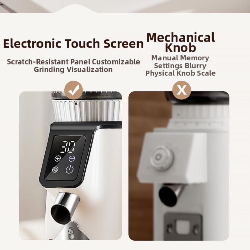 Электрическая кофемолка, полностью автоматическая дозирующая кофемолка для домашнего и коммерческого использования