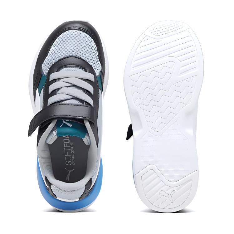 Puma X-Ray Speed Минималистичные Универсальные Трендовые Низкие Повседневные Кроссовки Детские кроссовки Черно-Серые 385525-21