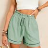 Women's Casual Wide Leg Sweat Shorts  Summer Athletic Gym Shorts Loose Hiking Running Jogger Shorts With Pockets