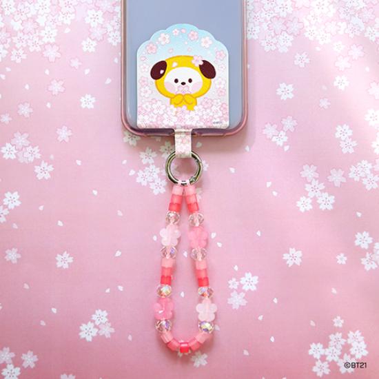 BT21 Держатель для телефона Minini Cherry Blossom ver.