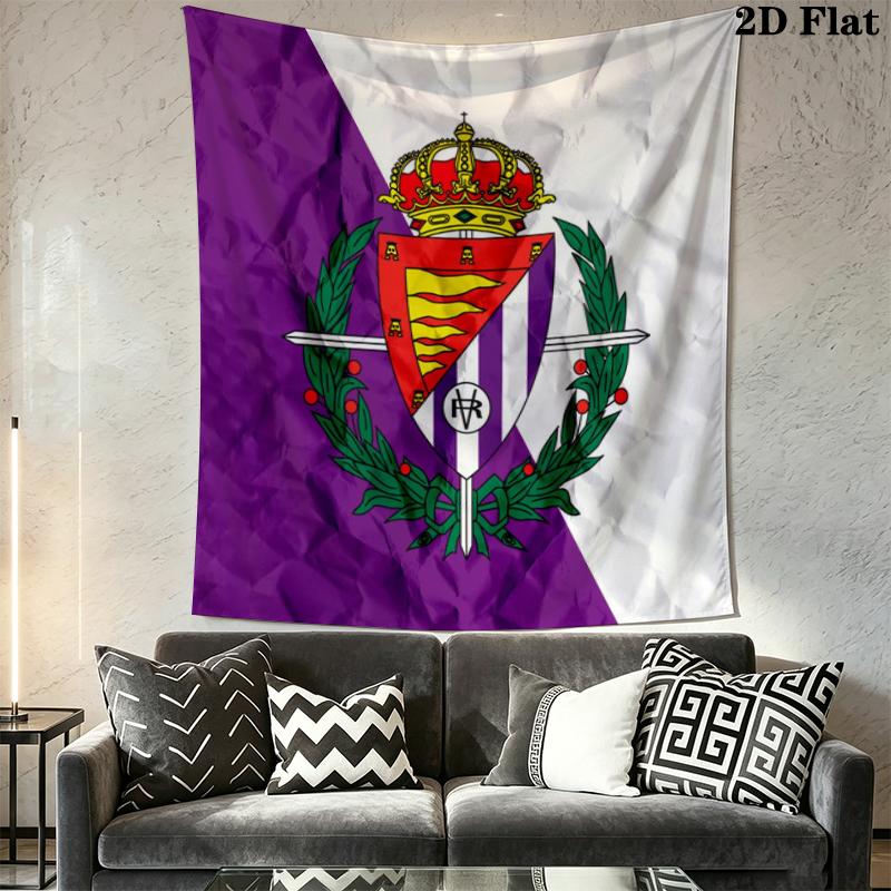 Real Valladolid Wall Tapestry Aesthetic Wall Hanging Printed Fabric Blanket Decorative Tapestries for Bedroom Living Room Home Decor