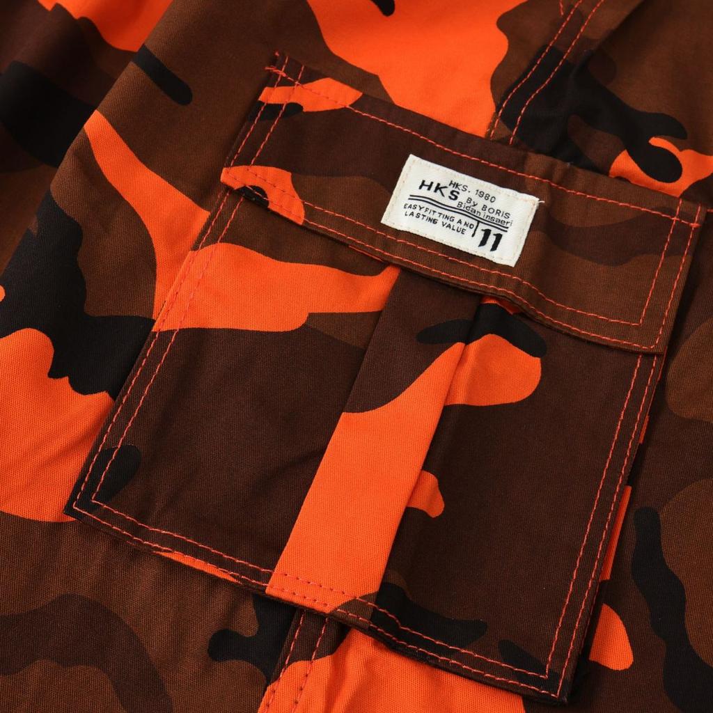 Men's Casual Shorts Al Cargo Shorts Male Hiking Fishing Five Point Camo Joggers Shorts