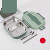 Food Storage Container Dinnerware Stainless Steel Lunch Box Portable Bento Box Food Storage Student