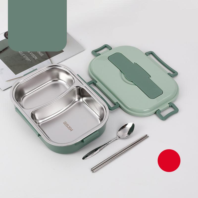 Food Storage Container Dinnerware Stainless Steel Lunch Box Portable Bento Box Food Storage Student