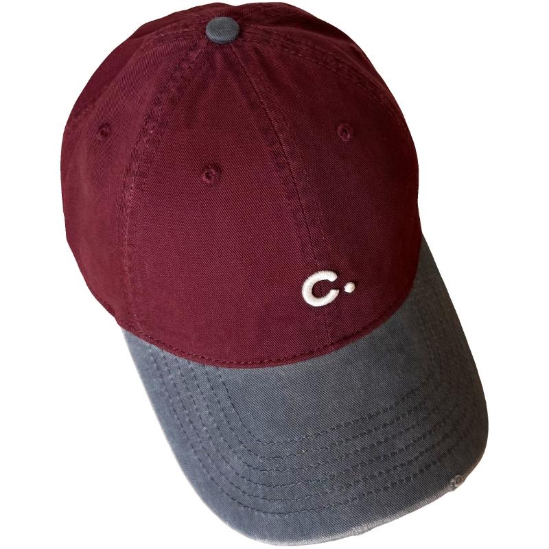 C point Personalized Dad Cap Embroidery Logo baseball hat Adjustable Outdoor Sports 4color – 2026