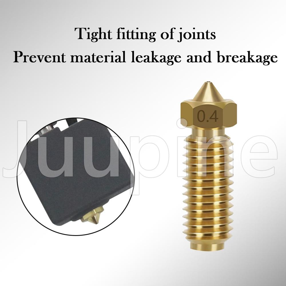 For Anycubic Kobra S1 Nozzle Hardness Brass 0.8 0.6 0.4 0.2 Kobra S1 Combo Metal Nozzle Kobra S1 Hotend 3d Printer Accessrories