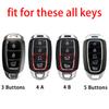 Мягкие силиконовые чехлы на кнопки для Hyundai Grandeur Ig Accent I30 Ix35 KONA Encino Solaris Azera Santa Fe Palisade Автоаксессуары